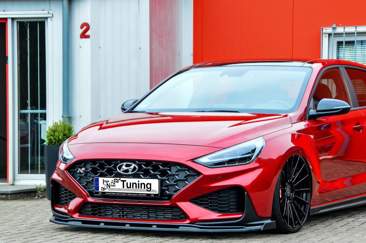 CUP Frontspoilerlippe ABS mit Flaps Hyundai i30 N-Line Fastback Carbon