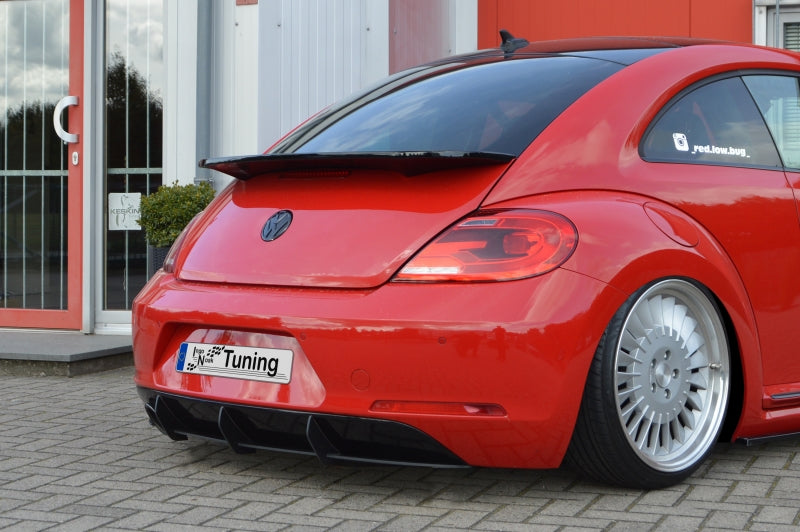 Gefräster Heckansatz Volkswagen Beetle, 5C Ab Bj.: 2015- Schwarz Matt
