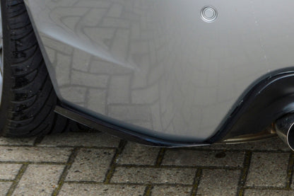 Heckansatz Seitenteile ABS BMW 5er E60+61 Bj.: 2003-2010 Schwarz Glanz