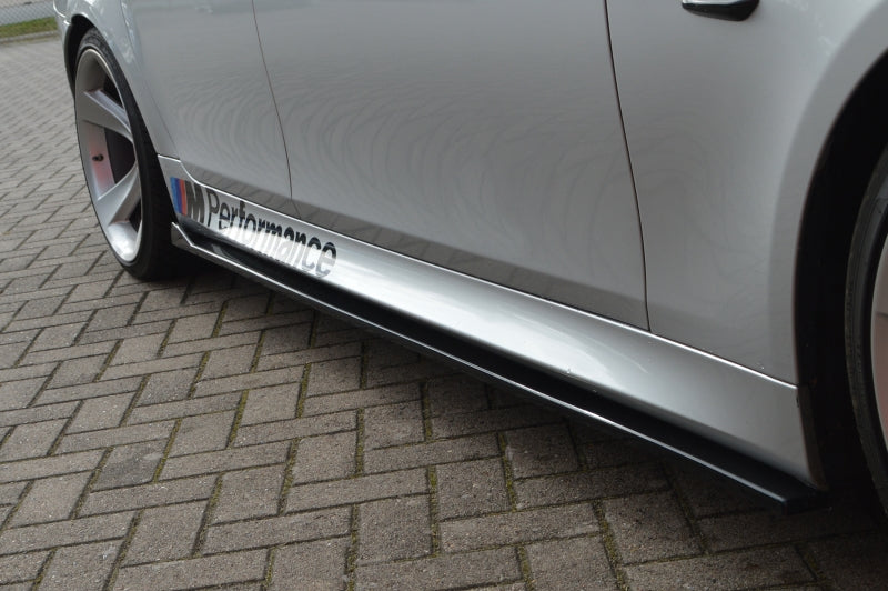 CUP 3 Seitenschweller BMW 5er, E60/E61 2003-2010 Schwarz Glanz