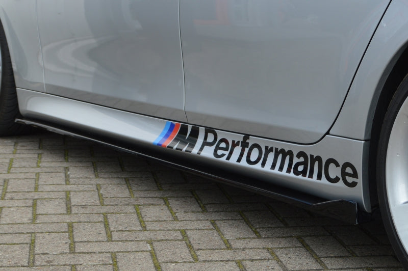 CUP 3 Seitenschweller BMW 5er, E60/E61 2003-2010 Schwarz Glanz