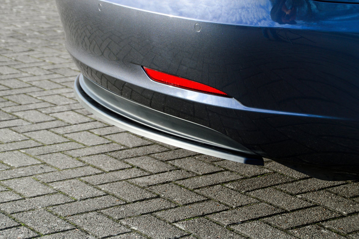 Heckansatz Tesla Model 3 + Performance Bj.:2017- Schwarz Glanz