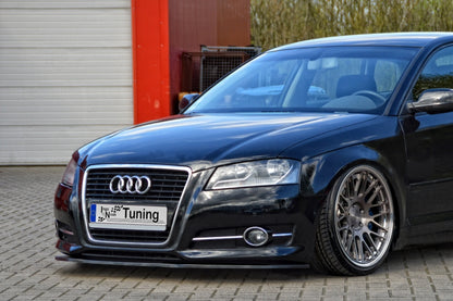 CUP Frontspoilerlippe ABS Audi A3, Sportback, 8PA, Facelift Carbon