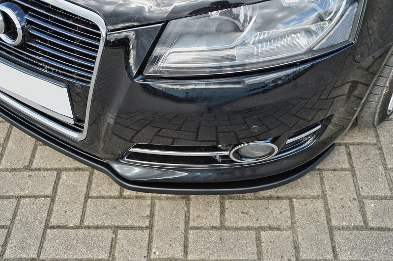 CUP Frontspoilerlippe ABS Audi A3, Sportback, 8PA, Facelift Schwarz Matt