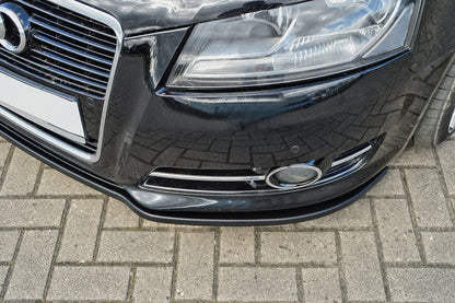 CUP Frontspoilerlippe ABS Audi A3, Sportback, 8PA, Facelift Schwarz Matt