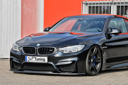 CUP Frontspoilerlippe ABS BMW M3, F80 Bj.: 09/2014- Schwarz Matt