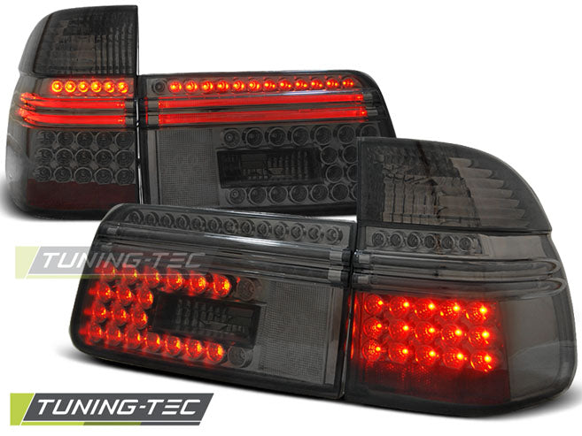 Tuning-Tec LED Rückleuchten für BMW 5er E39 Touring 97-00 chrom/rauch