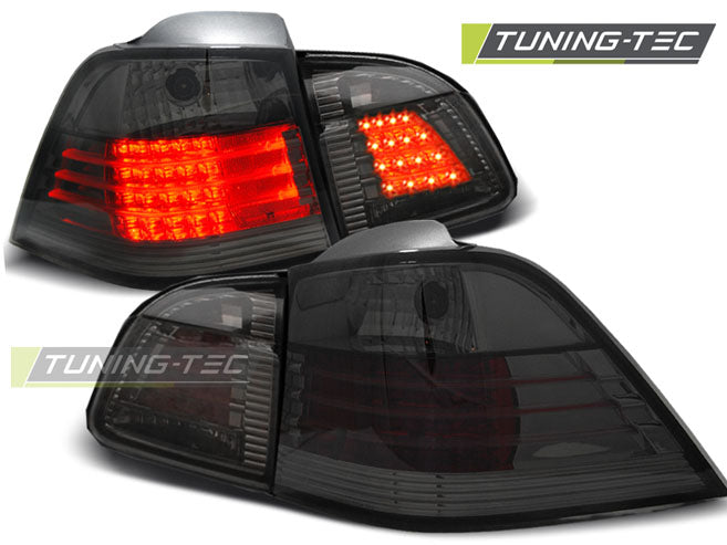 Tuning-Tec LED Rückleuchten für BMW 5er E61 Touring 03-07 schwarz/rauch LCI Optik