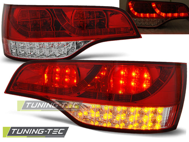 Tuning-Tec LED Rückleuchten für Audi Q7 (4L) 06-09 rot/klar