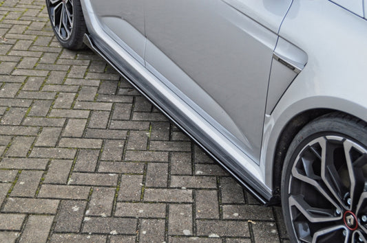 CUP Seitenschweller Renault Megane 4 RS Bj.:2018- Schwarz Glanz