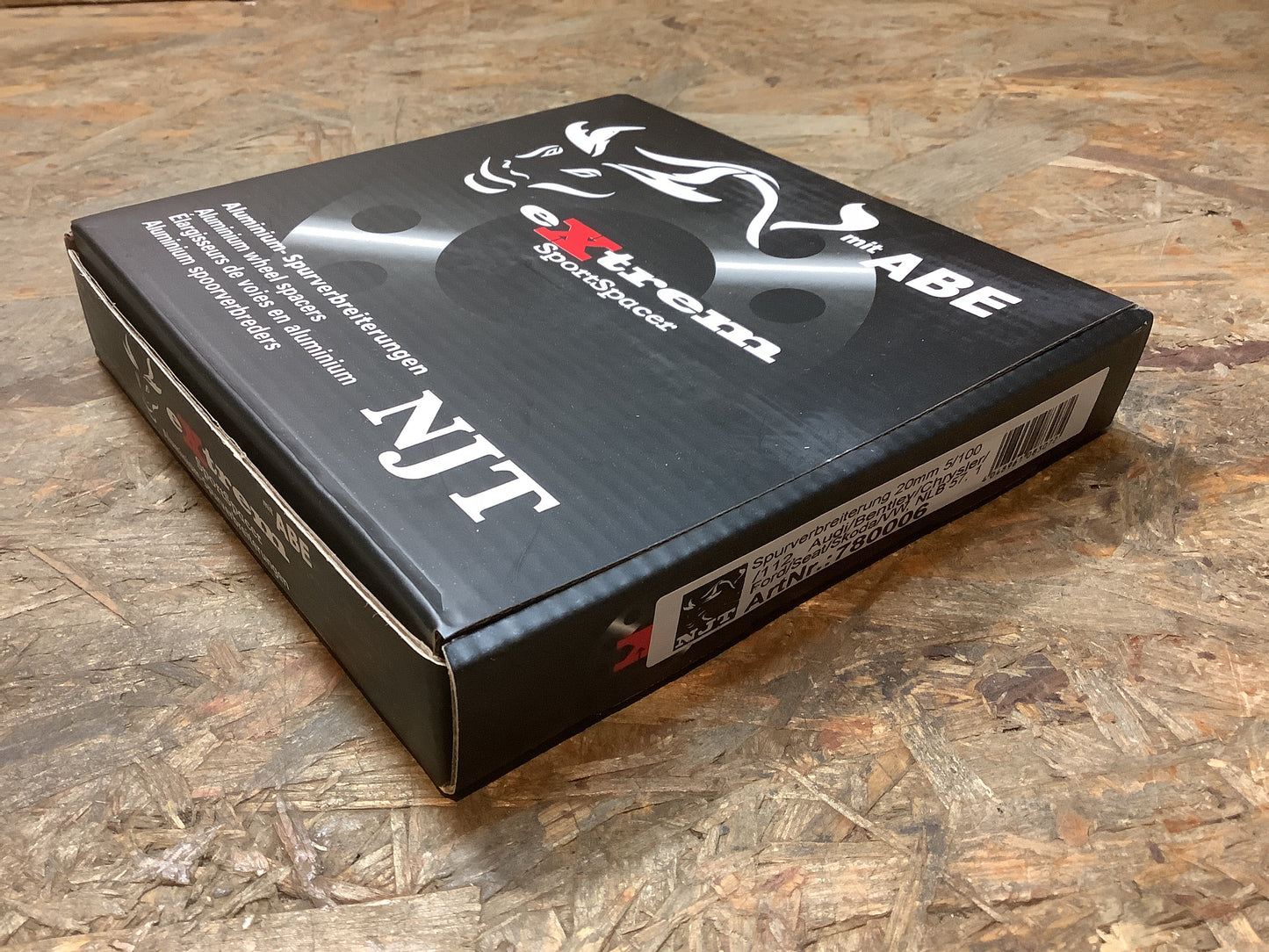 Novus NJT Alu Spurverbreiterung 20mm LK 5x100 / 5x112 für AUDI/SEAT/SKODA/VW mit ABE