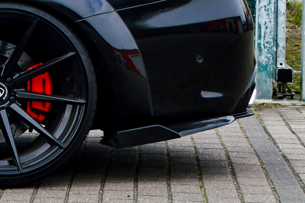 Heckansatz Mercedes Benz C63 AMG, W205 Ab Bj.: 2015- Schwarz Matt