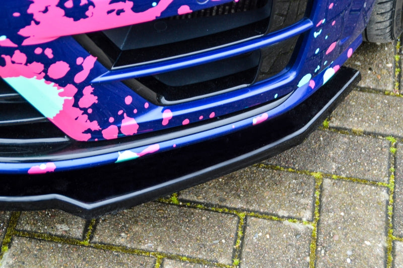 CUP Frontspoilerlippe ABS Volkswagen Golf 7 R + R-Line, Typ AU Carbon