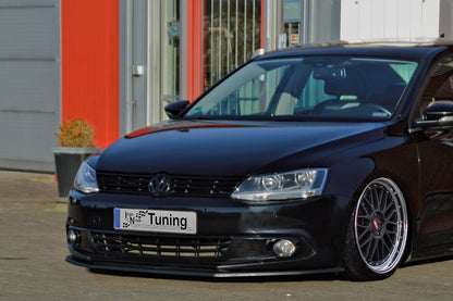 CUP Frontspoilerlippe ABS Volkswagen Jetta 6, Typ. 16 Schwarz Glanz