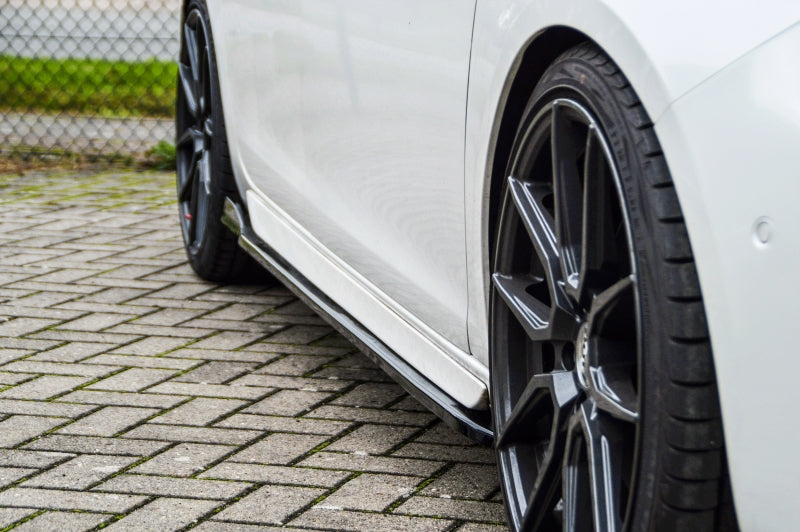 Seitenschwellersatz mit Wing Peugeot 308II GT, GTI, GT-Line Schwarz Matt