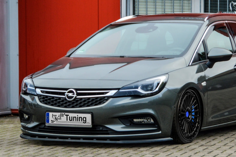CUP Frontspoilerlippe ABS Opel Astra K, Schrägheck Bj.: 2015-2019 Carbon