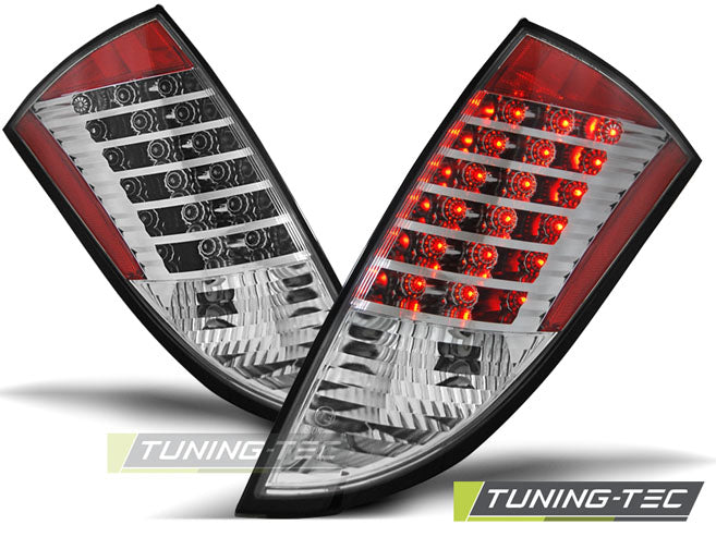 Tuning-Tec LED Rückleuchten für Ford Focus MK1 98-04 chrom