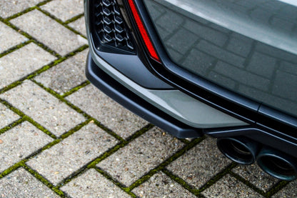 Heckansatz Seitenteile ABS Audi A1 (GB) ab Bj.2018- Schwarz Matt