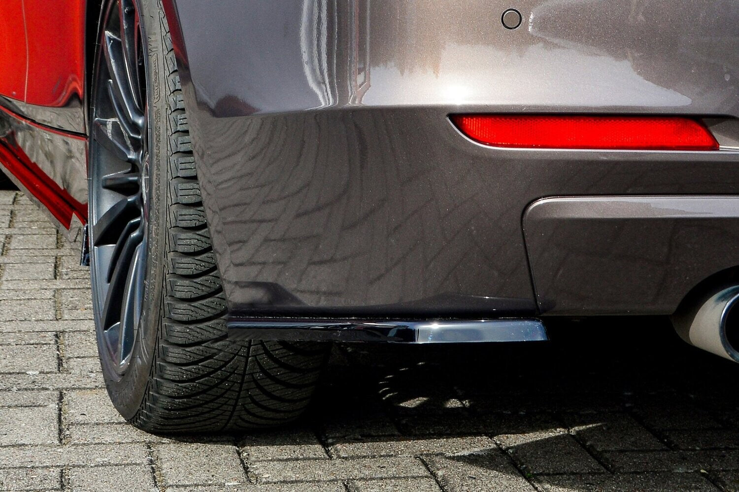 Heckansatz Seitenteile ABS BMW 3er F30/ F31 Bj.: 2011 - 2015 Carbon