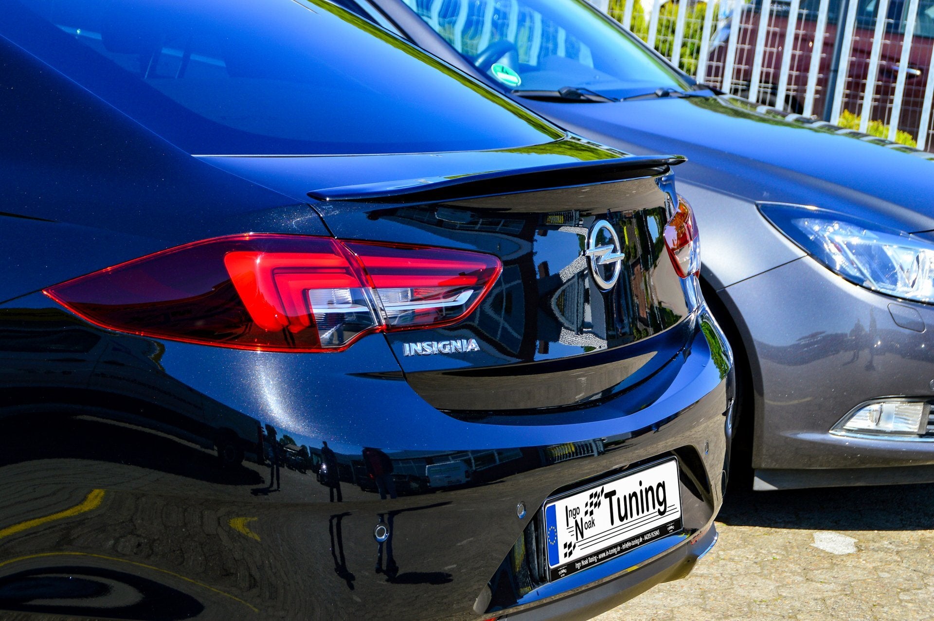 Heckspoiler ABS Opel Insignia B, Facelift, OPC-Line ab Bj.: 2021- Schwarz Glanz