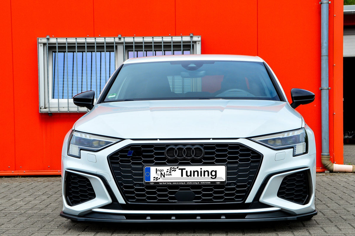 CUP Frontspoilerlippe ABS Audi A3, 8Y Ab Bj.: 2019 - Schwarz Matt
