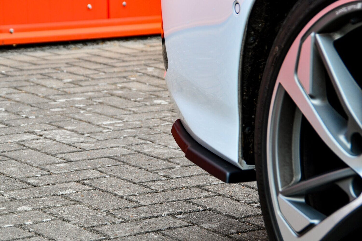 Heckansatz Seitenteile ABS Audi A3, 8Y Ab Bj.: 2019 - Schwarz Glanz