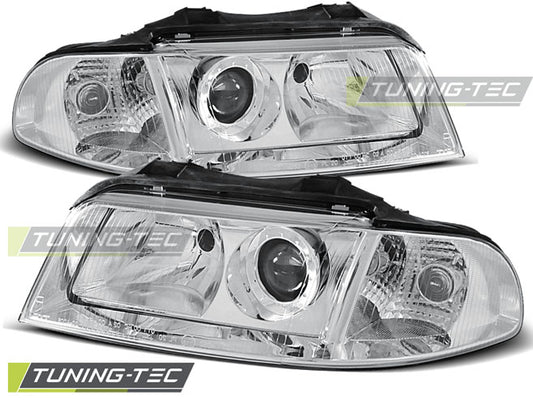 Tuning-Tec Scheinwerfer für Audi A4 B5 Facelift 99-00 chrom