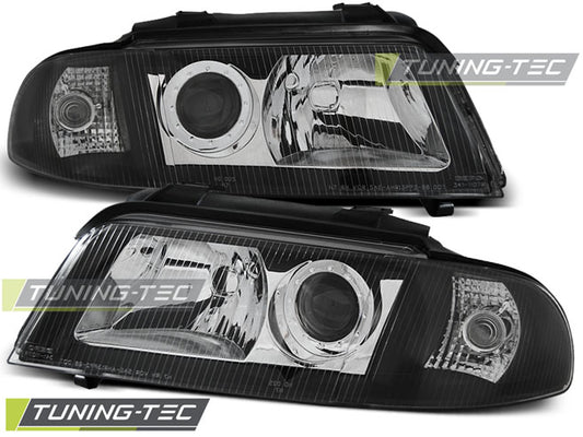 Tuning-Tec Scheinwerfer für Audi A4 B5 Facelift 99-00 schwarz
