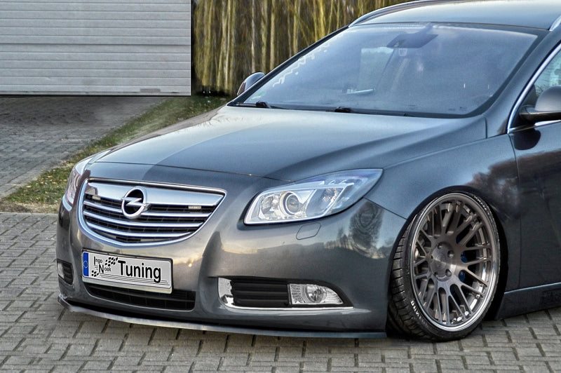 CUP Frontspoilerlippe ABS Opel Insignia ab Bj.: 2008-2013 Schwarz Matt