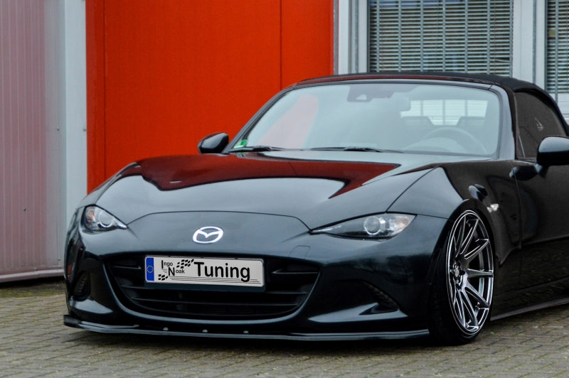 CUP Frontspoilerlippe ABS Mazda MX5, ND/RF ab Bj.: 2015- Schwarz Glanz