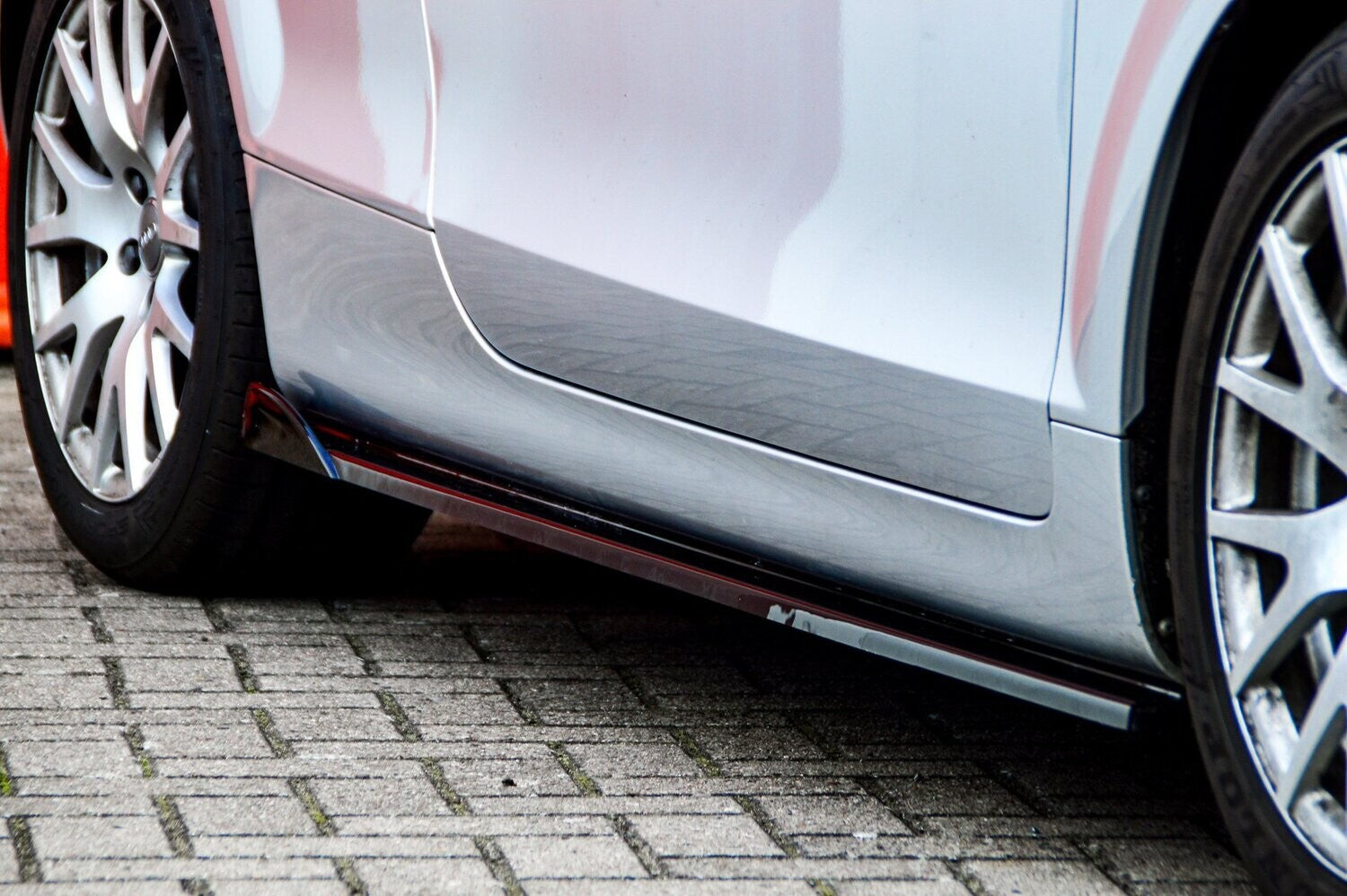 CUP Seitenschwellersatz Wing Audi TT 8J Ab Bj.: 2006-2014 Schwarz Matt