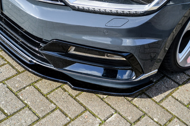 CUP Frontspoilerlippe ABS Volkswagen Passat 3G, B8 R-Line Schwarz Matt