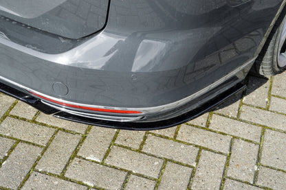 Heckansatz Seitenteile ABS Volkswagen Passat 3G, B8 R-Line Schwarz Glanz