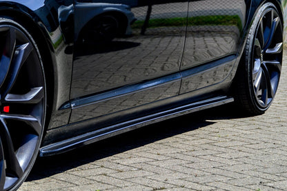 CUP Seitenschwellersatz Audi A6 4F Bj.: 2004-2011 Carbon