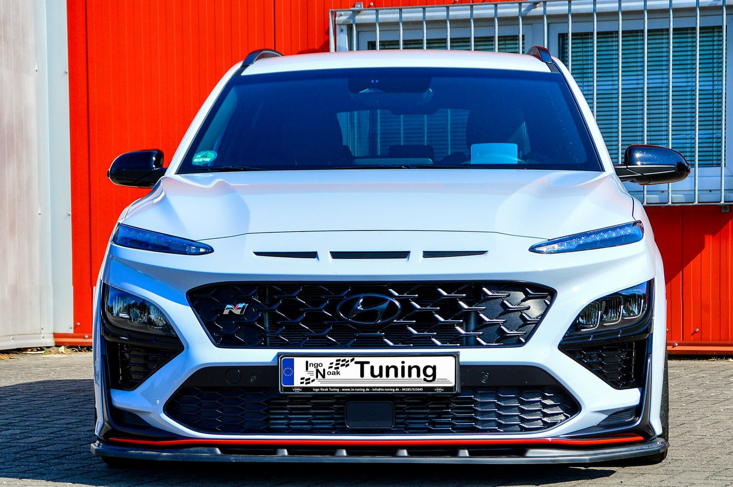 CUP Frontspoilerlippe ABS Hyundai Kona N-Line ab Bj.: 2020- Carbon