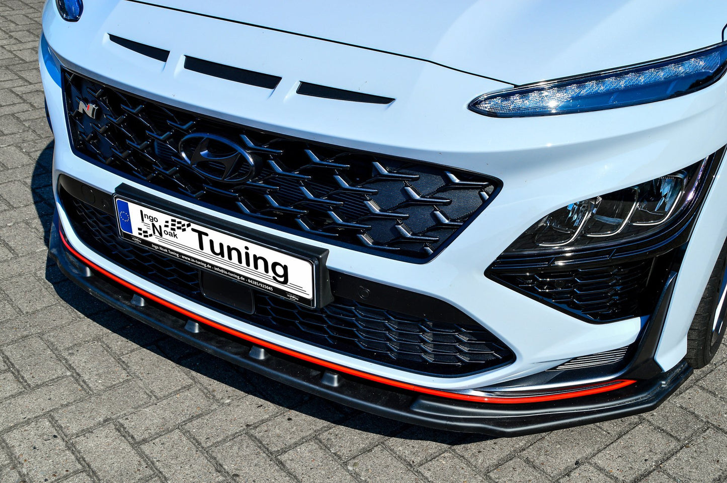 CUP Frontspoilerlippe ABS Hyundai Kona N-Line ab Bj.: 2020- Carbon
