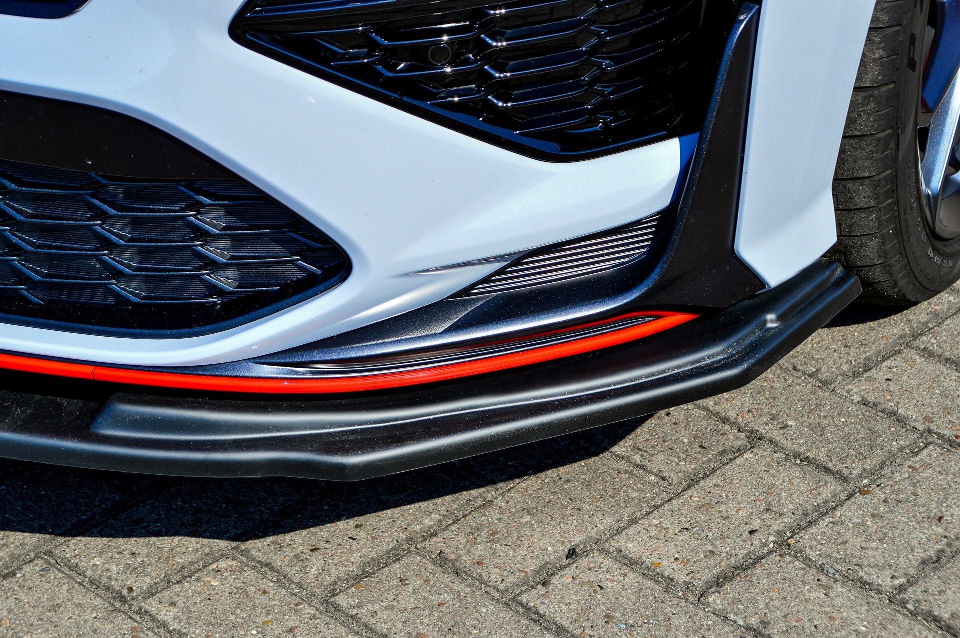 CUP Frontspoilerlippe ABS Hyundai Kona N-Line ab Bj.: 2020- Carbon