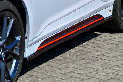 CUP Seitenschwellersatz ABS Hyundai Kona N-Line ab Bj.: 2020- Carbon