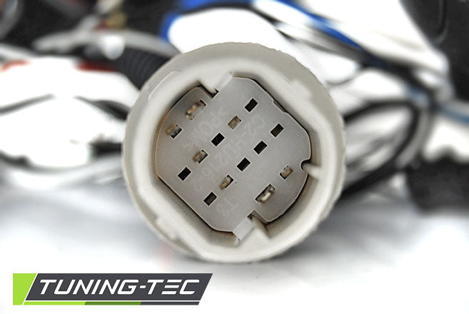 Tuning-Tec LED Tagfahrlicht Scheinwerfer für Fiat Panda 03-12 chrom mit LED Blinker