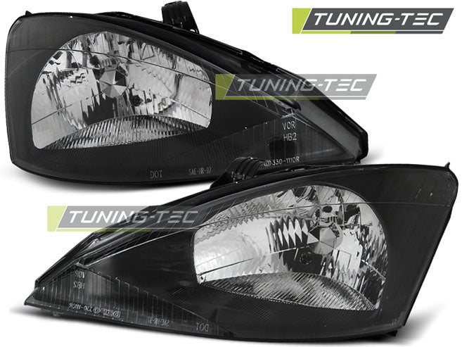 Tuning-Tec Scheinwerfer für Ford Focus MK1 98-01 schwarz