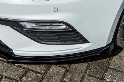 CUP Frontspoilerlippe ABS mit Seitenwing Seat Leon 3, Facelift Carbon