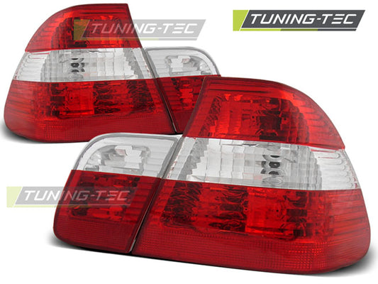 Tuning-Tec Rückleuchten für BMW 3er E46 Limousine Facelift 01-05 rot/weiß
