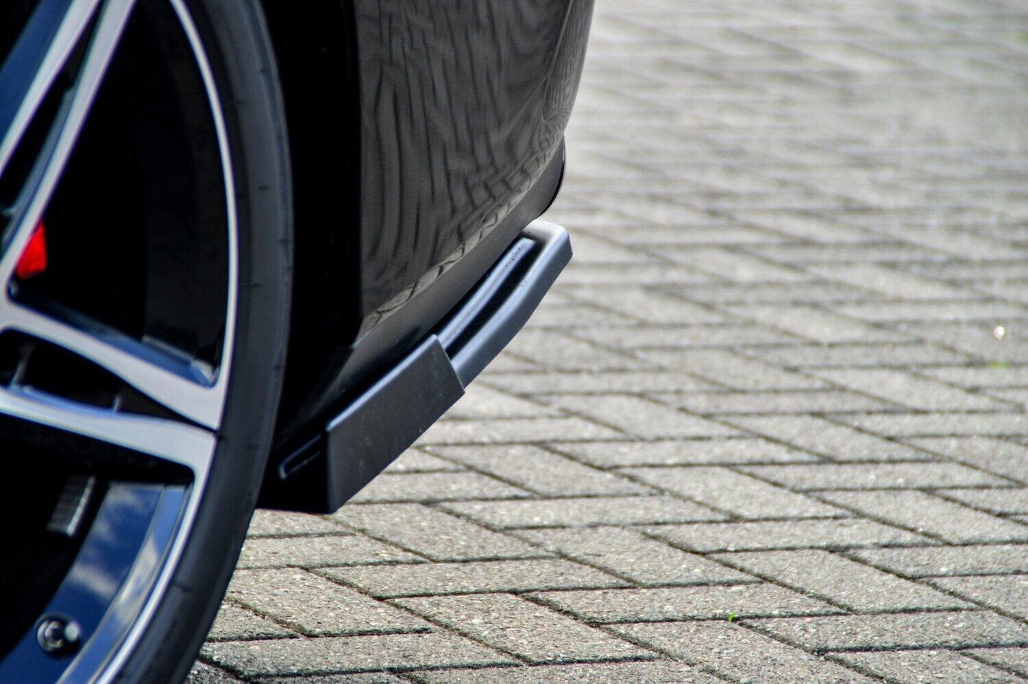 Heckansatz Seitenteile ABS Mercedes Benz CLA X118 Shootingbrake Carbon