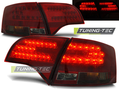 Tuning-Tec LED Rückleuchten für Audi A4 B7 (8E) Avant 04-08 rot/rauch