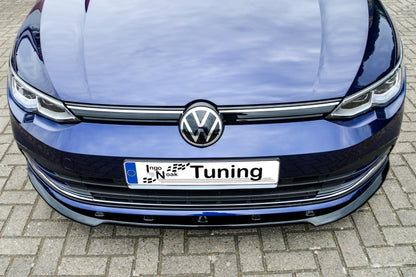 CUP Frontspoilerlippe ABS Volkswagen Golf 8 ab Bj.: 12/2019- Schwarz Matt