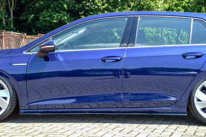 Seitenschwellersatz ABS Volkswagen Golf 8 ab Bj.: 12/2019- Schwarz Glanz