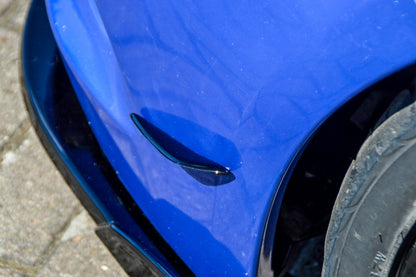 Racing Flaps Renault Clio 3, RS Phase 2 Bj.: 2008-2014 Schwarz Glanz