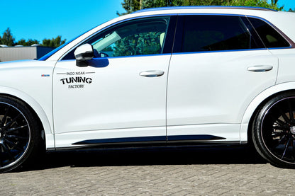 Seitenschwellersatz ABS Audi Q3, Typ F3 ab Bj.: 2018- Schwarz Glanz