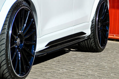 Seitenschwellersatz ABS Audi Q3, Typ F3 ab Bj.: 2018- Schwarz Glanz