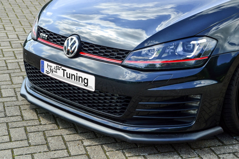 CUP Frontspoilerlippe ABS Volkswagen Golf 7 GTI + GTD Typ AU Carbon